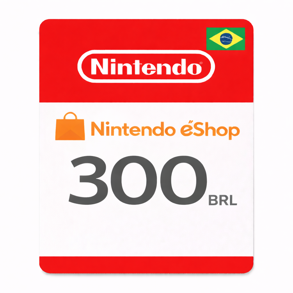 Nintendo Brazil eShop 300 BRL