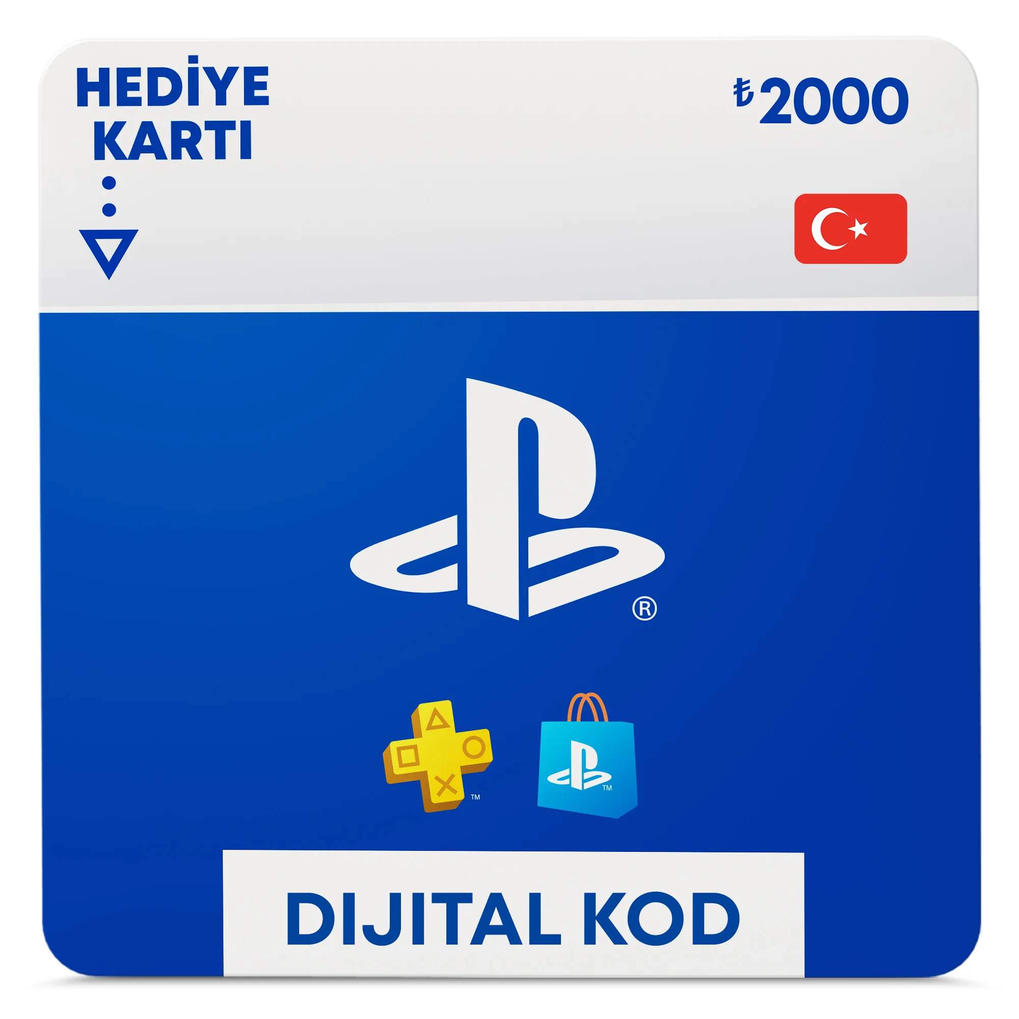 PlayStation Hediye Kartı 2000 TL