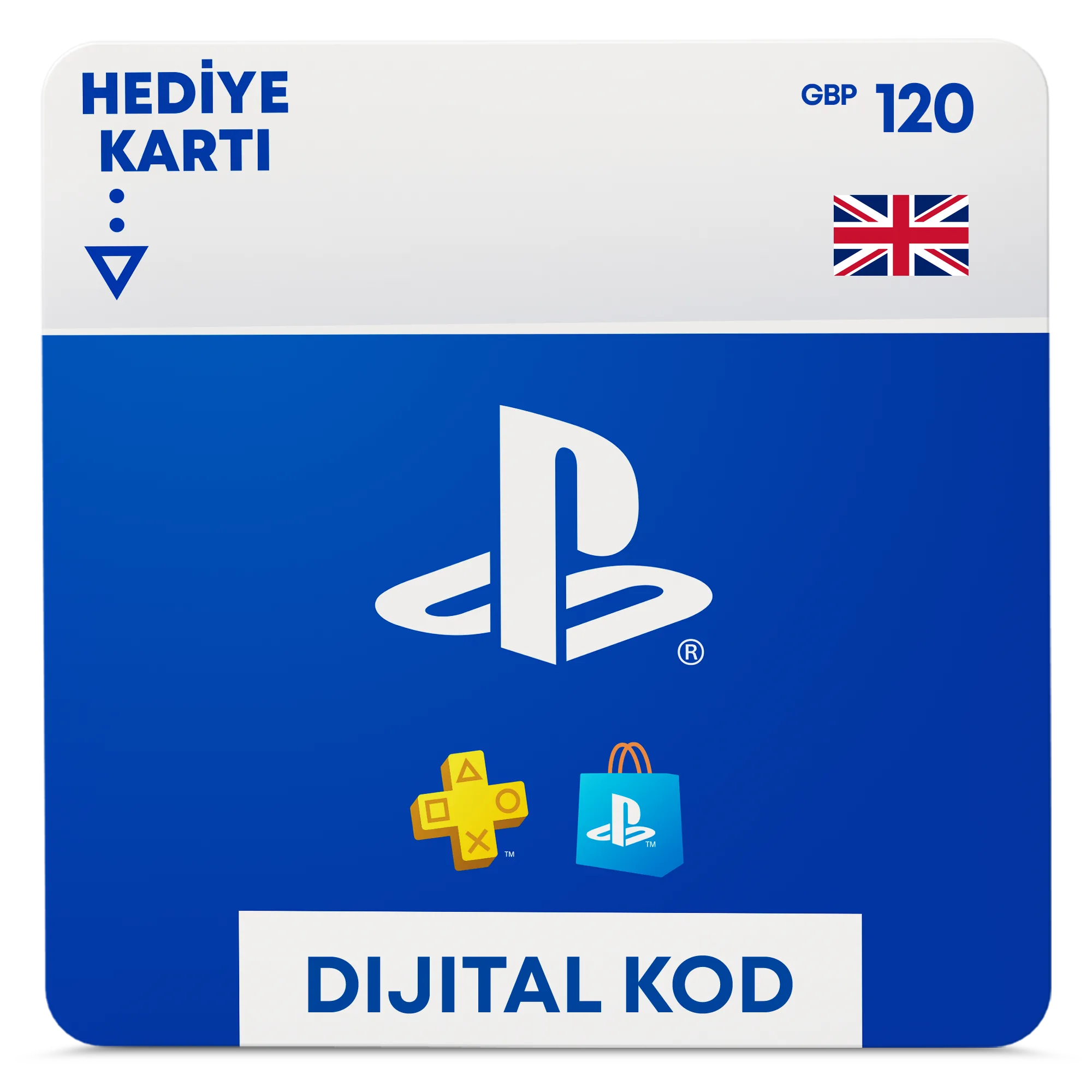 PSN Card United Kingdom 120 GBP