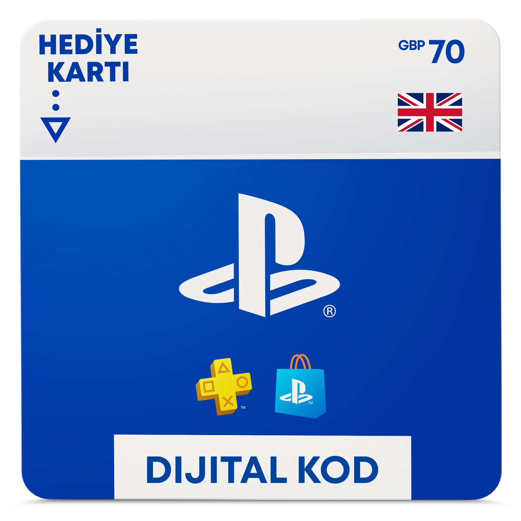 PSN Card United Kingdom 70 GBP